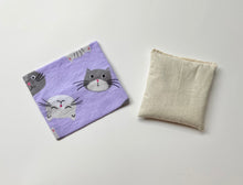 Load image into Gallery viewer, Flannel Cats Boo Boo Bag