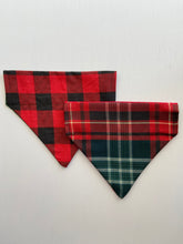 Load image into Gallery viewer, Medium Christmas Pet Bandana
