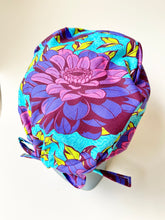 Load image into Gallery viewer, Bright Floral Scrub Cap
