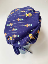 Load image into Gallery viewer, Space Rocket Scrub Cap
