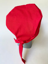 Load image into Gallery viewer, Red Large Scrub Cap
