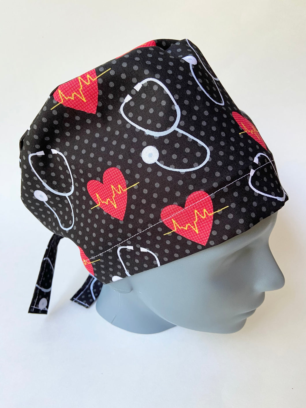 Stethoscope Large Scrub Cap