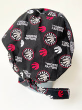 Load image into Gallery viewer, Black Toronto Raptors Large Scrub Cap
