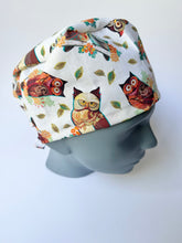 Load image into Gallery viewer, Fall Owls Scrub Cap
