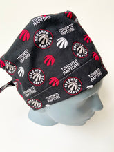 Load image into Gallery viewer, Black Toronto Raptors Large Scrub Cap
