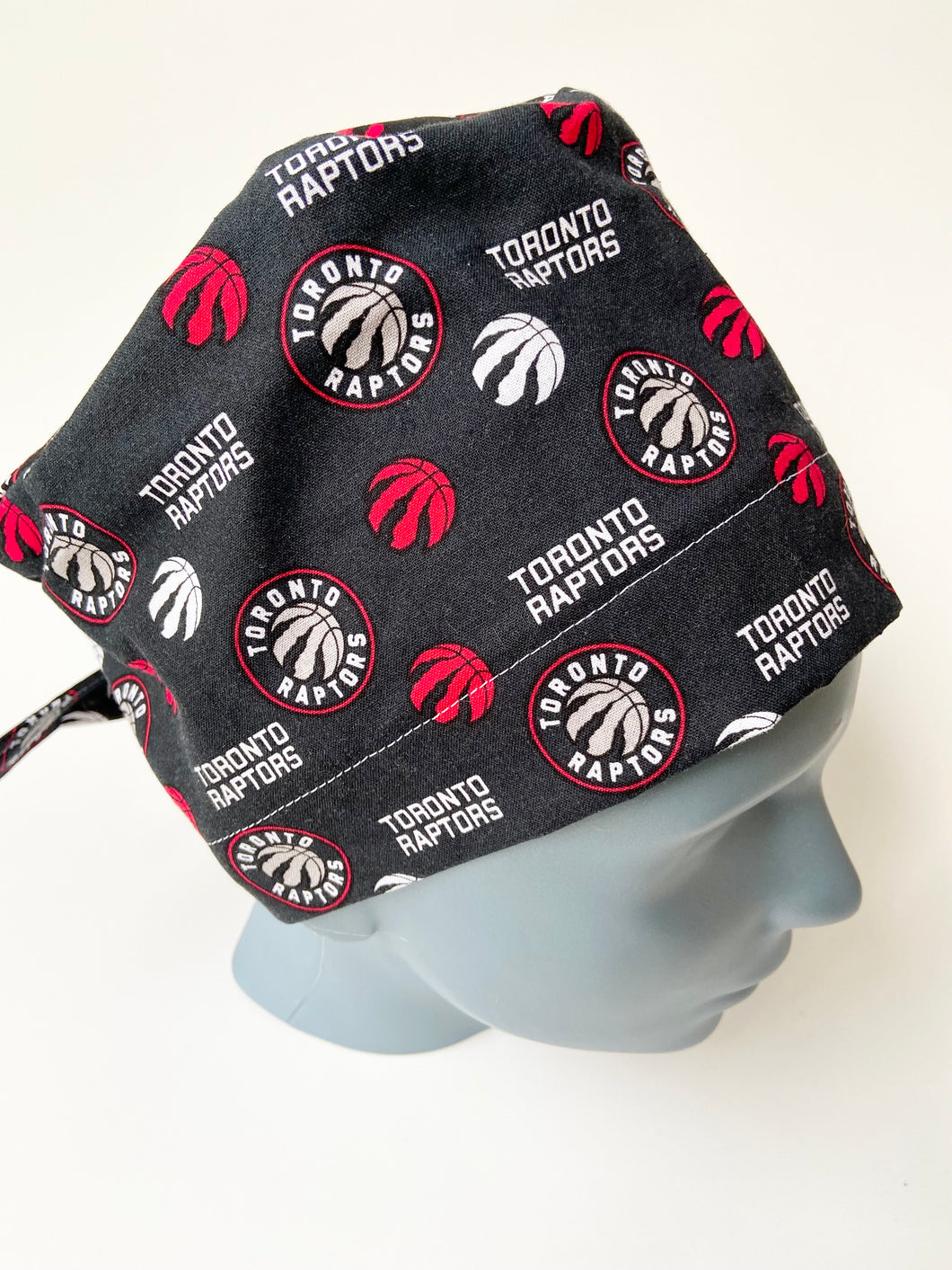 Black Toronto Raptors Large Scrub Cap