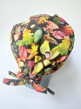 Load image into Gallery viewer, Vibrant Fall Leaves Scrub Cap
