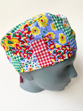 Load image into Gallery viewer, Patchwork Scrub Cap
