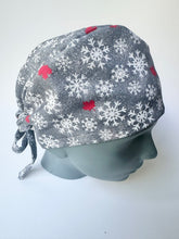 Load image into Gallery viewer, Canadian Winter Snowflake Scrub Cap
