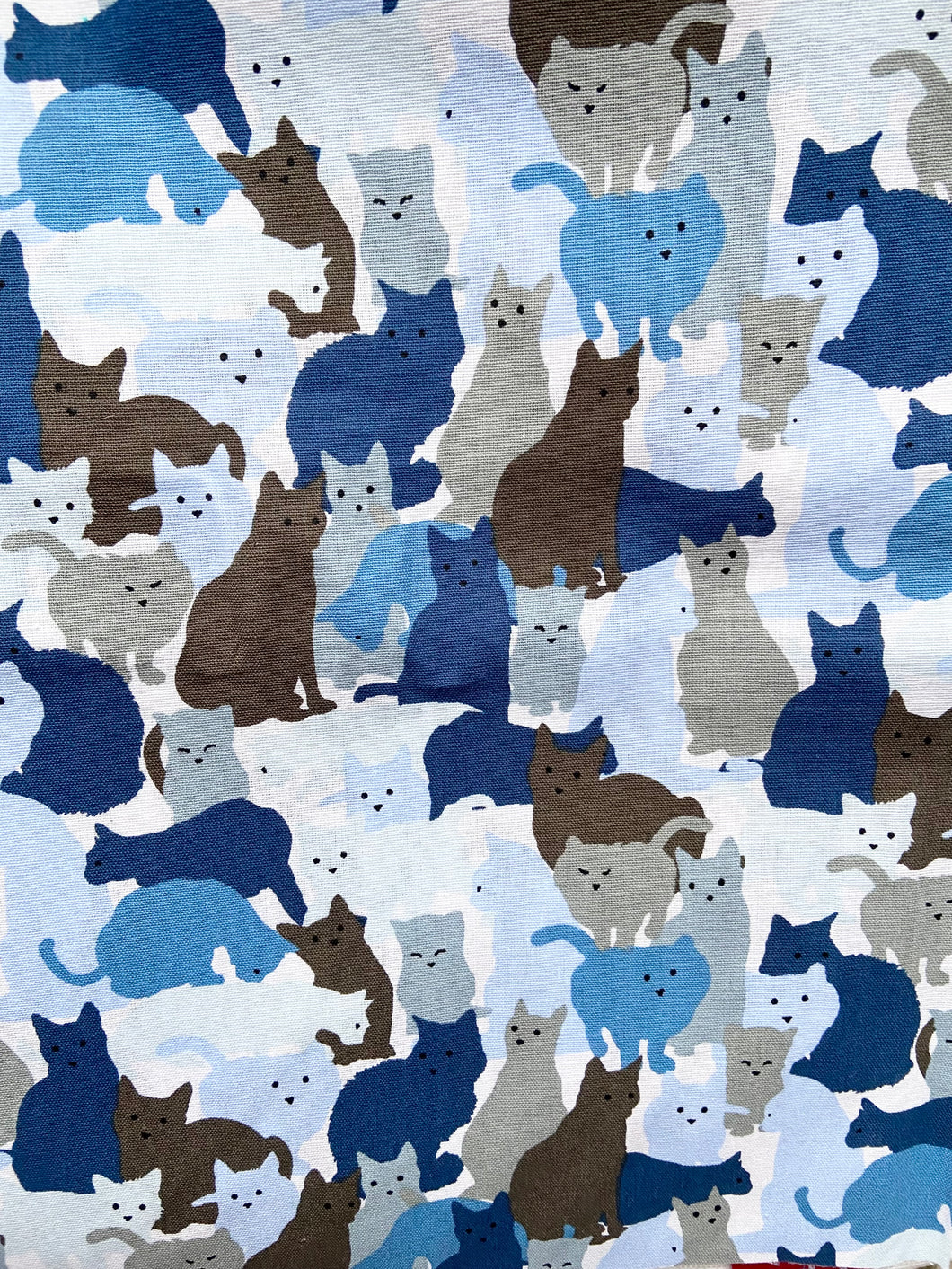 Blue Cats Large Scrub Cap