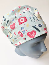 Load image into Gallery viewer, Light Hero Large Scrub Cap
