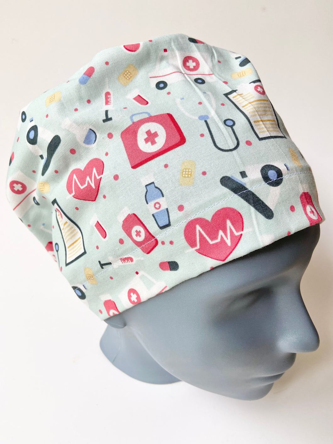 Light Hero Large Scrub Cap
