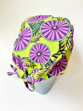 Load image into Gallery viewer, Purple Lime Scrub Cap
