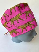 Load image into Gallery viewer, Cheetah Large Scrub Cap
