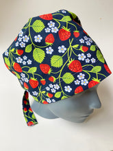 Load image into Gallery viewer, Strawberry Large Scrub Cap
