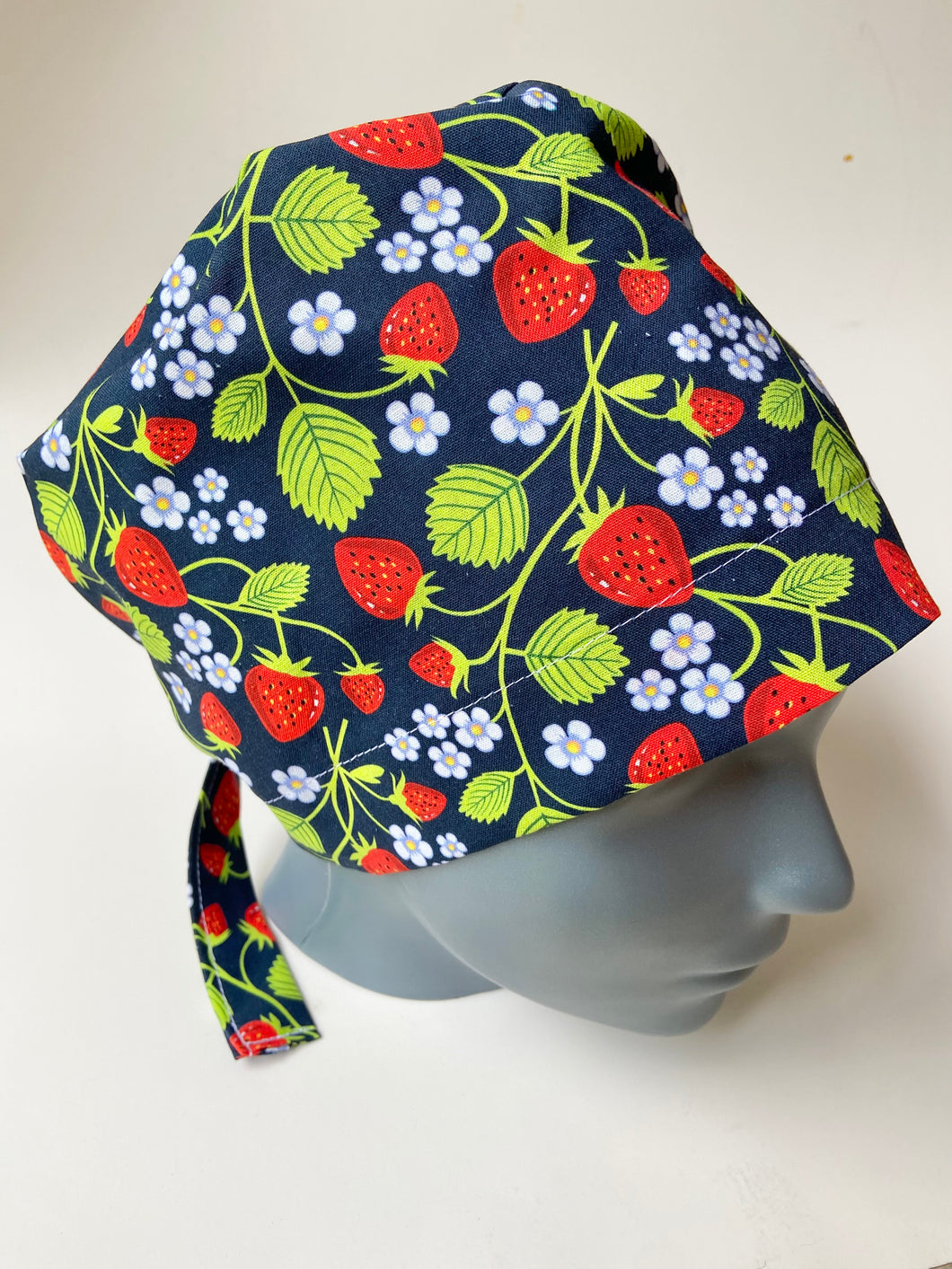 Strawberry Large Scrub Cap
