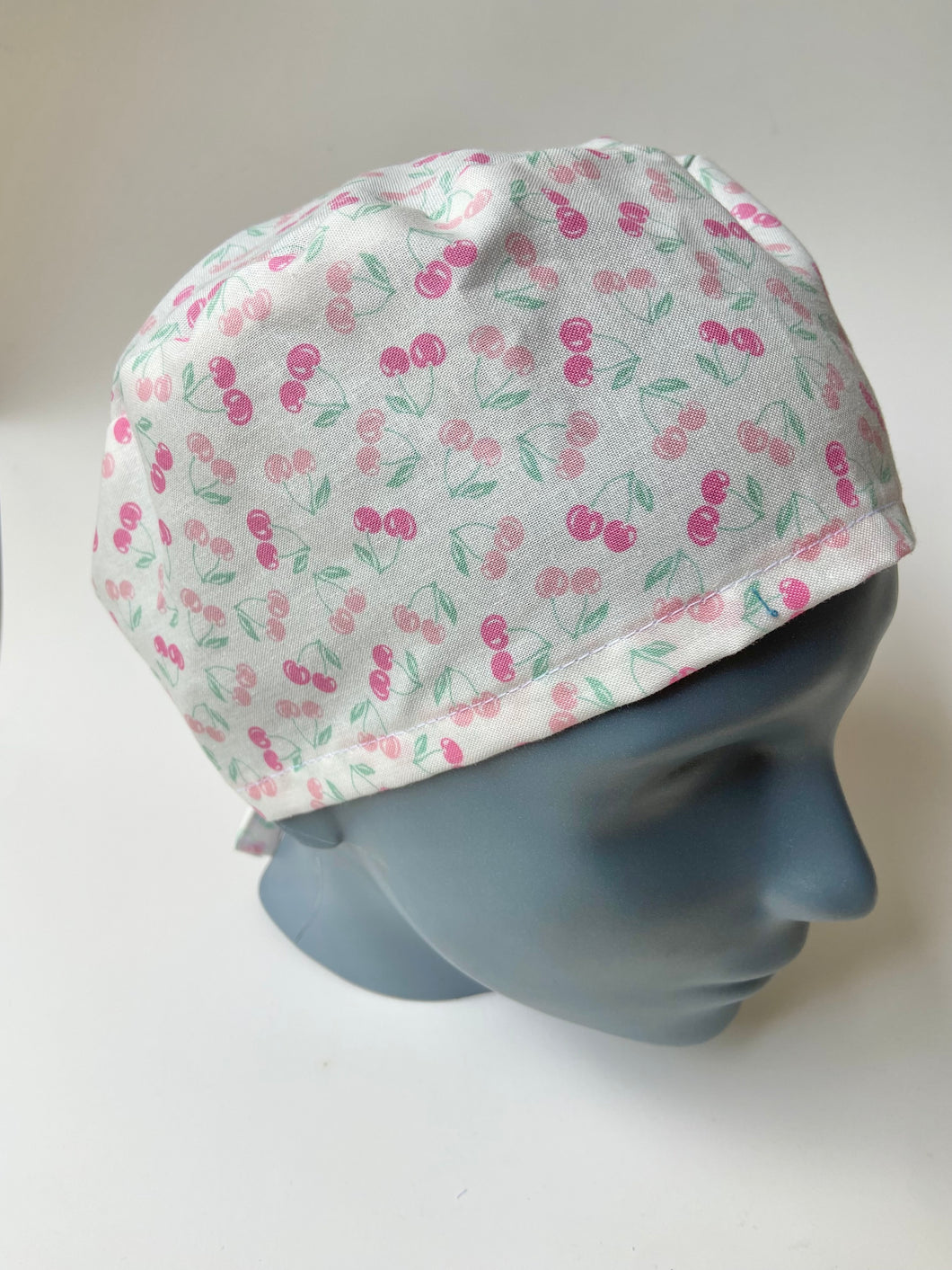 Cherry Scrub Cap