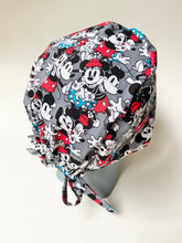 Load image into Gallery viewer, Mickey and Minnie Mouse Scrub Cap

