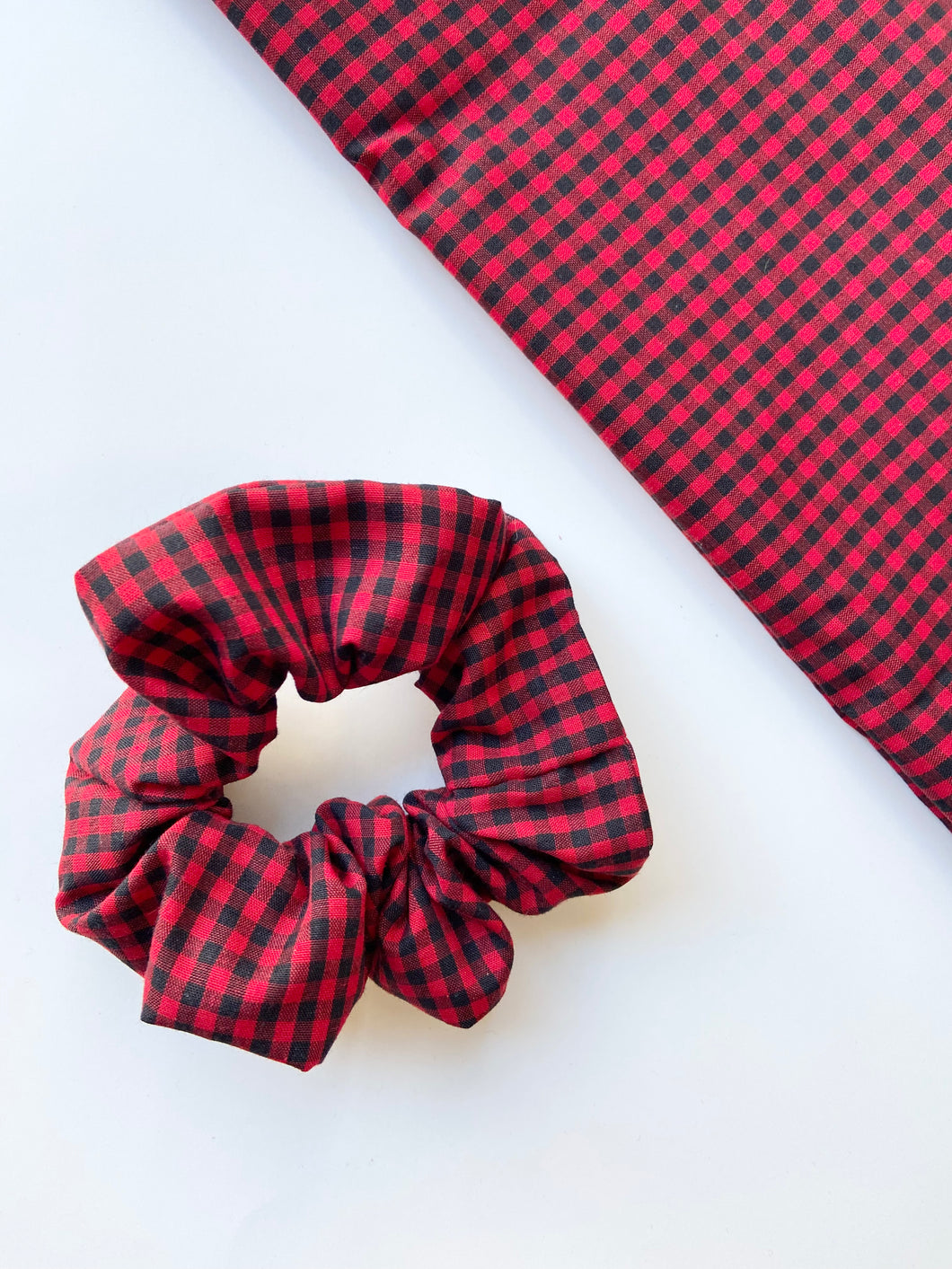 Buffalo Plaid Scrunchie