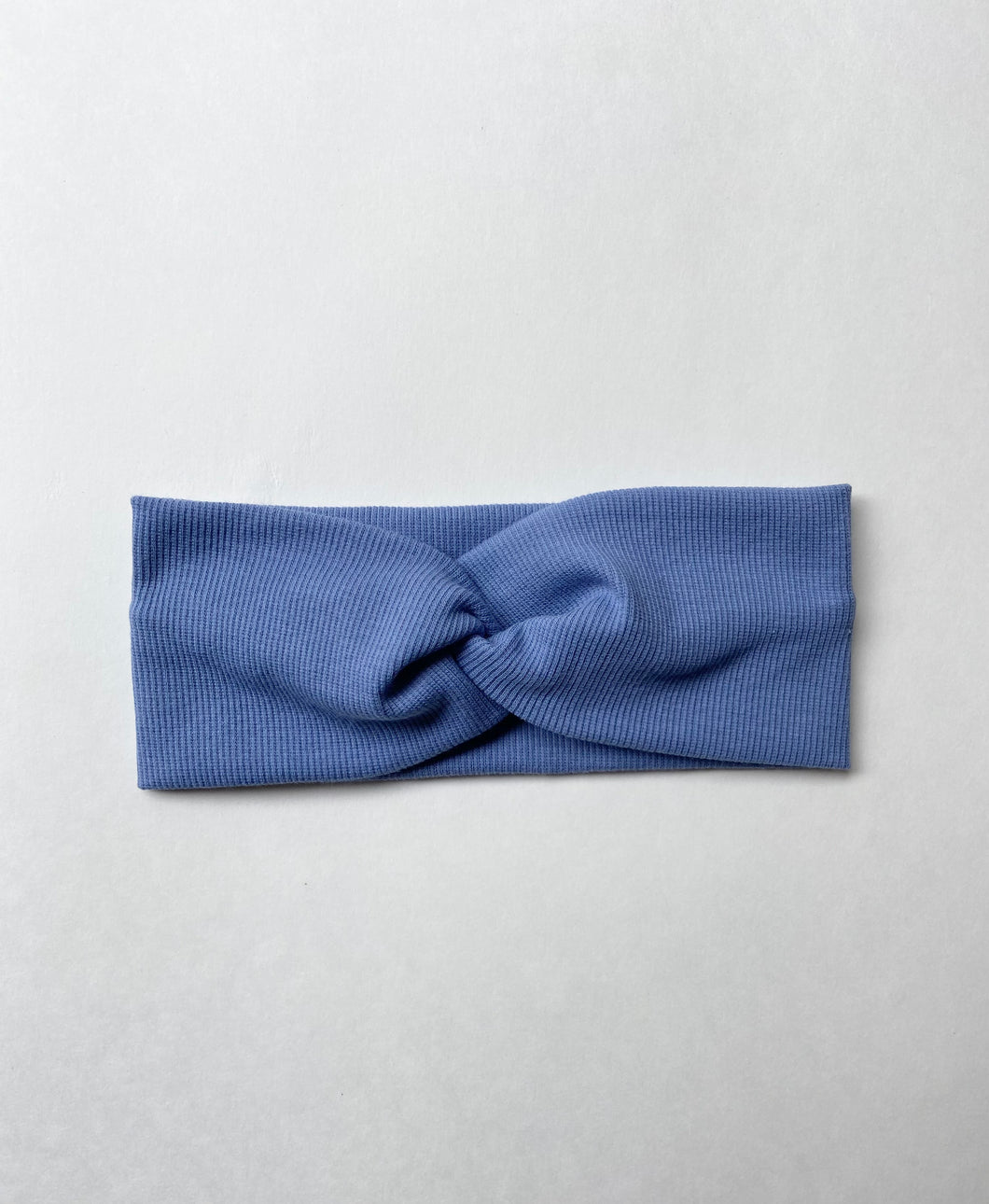 Blue Purple Thicker Twist Headband