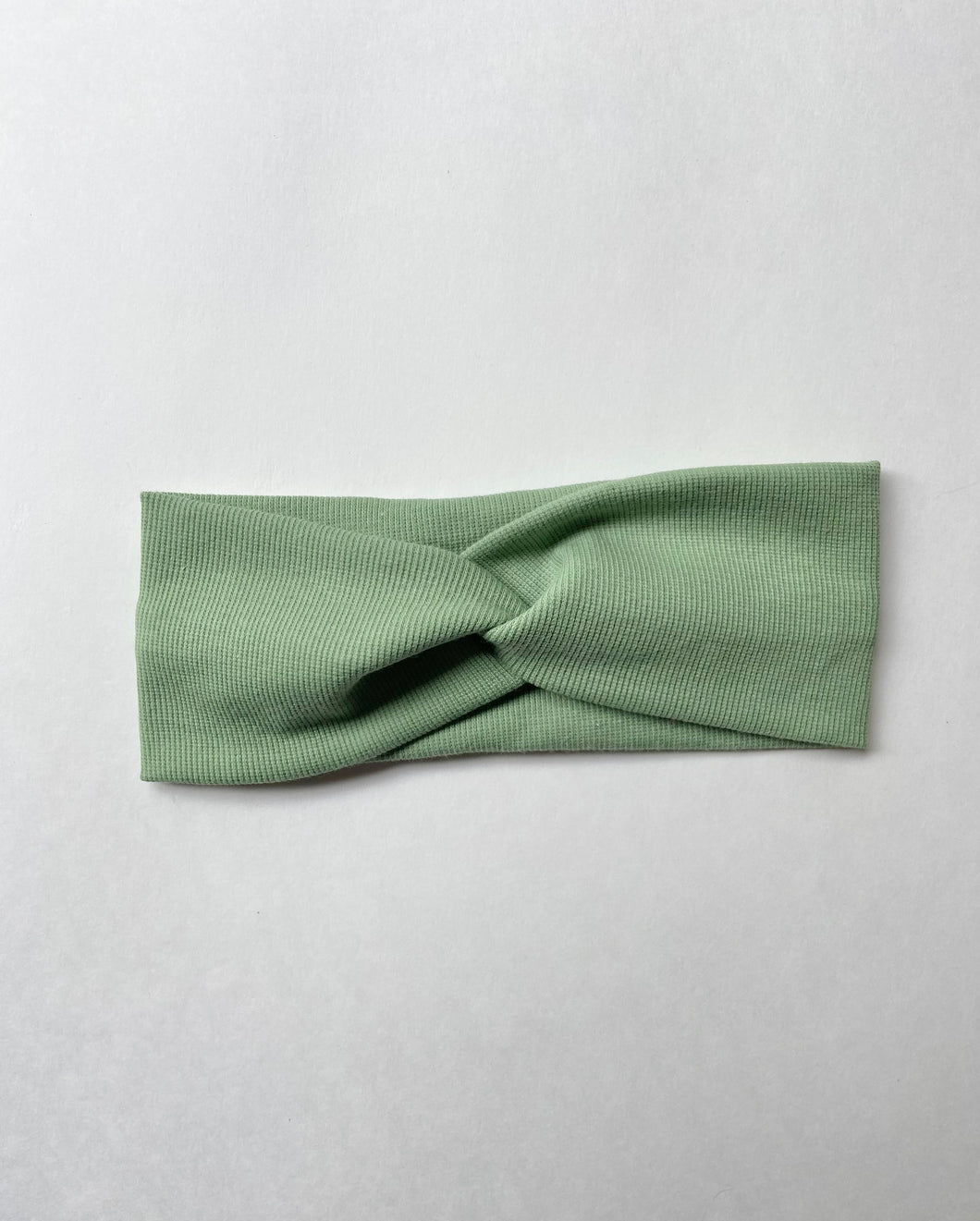 Sage Green Thicker Twist Headband