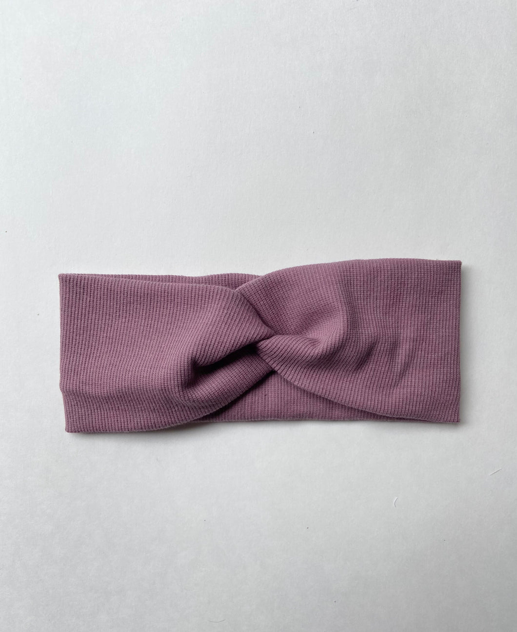 Plum Thicker Twist Headband