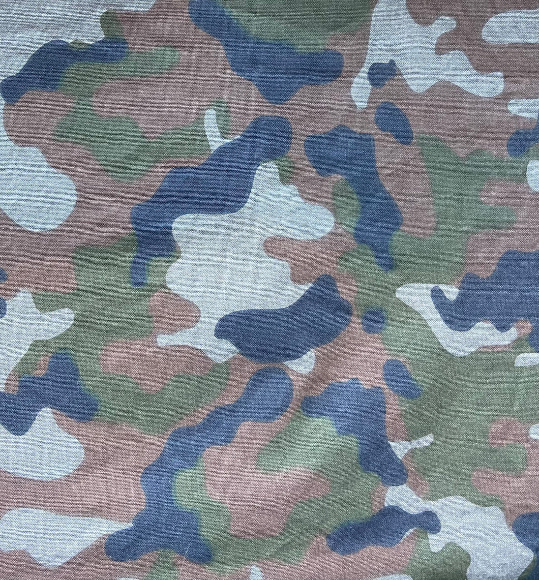 Camo Large Scrub Cap