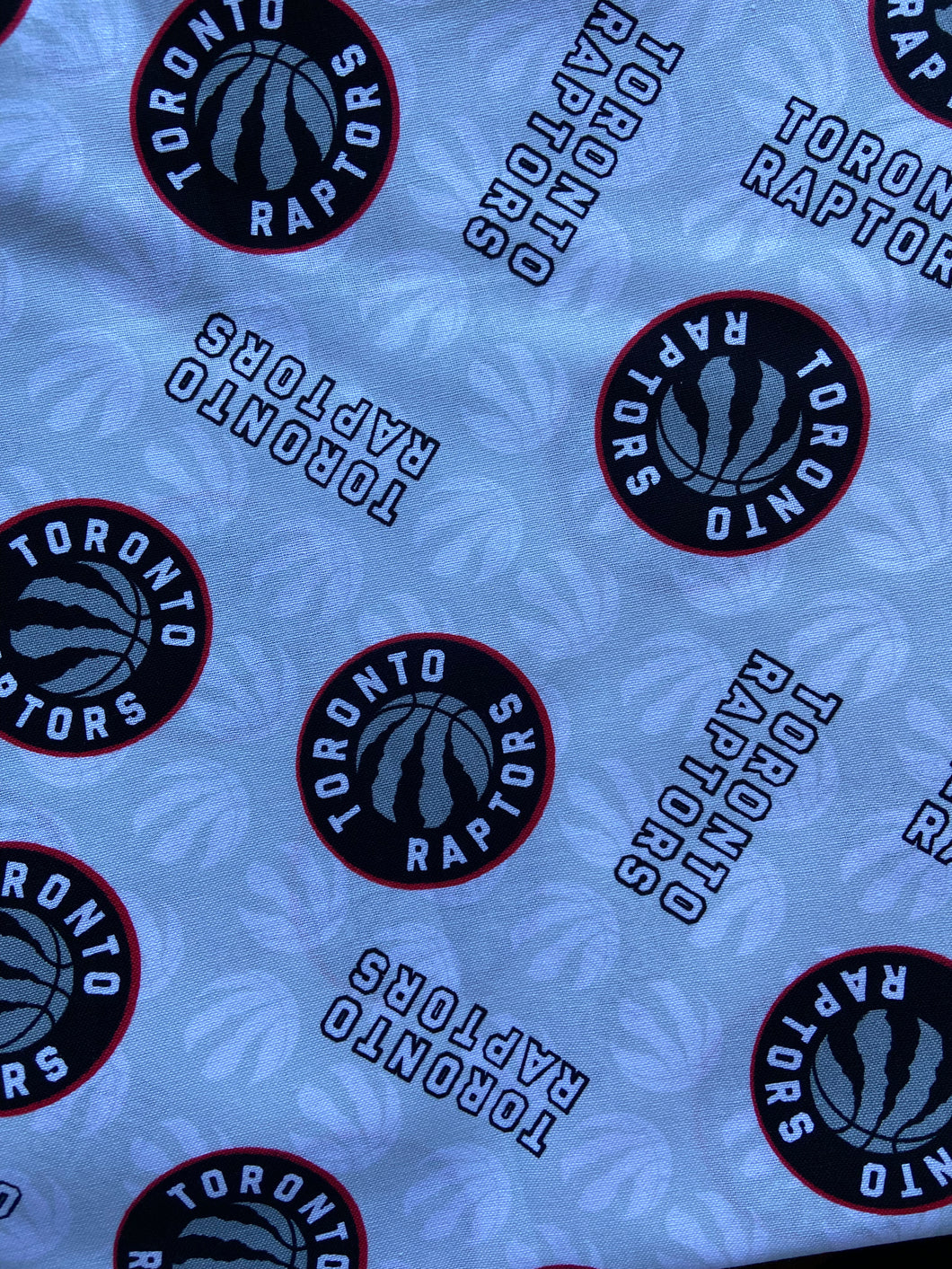 White Toronto Raptors Large Scrub Cap