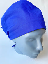 Load image into Gallery viewer, Cobalt Blue Large Scrub Cap
