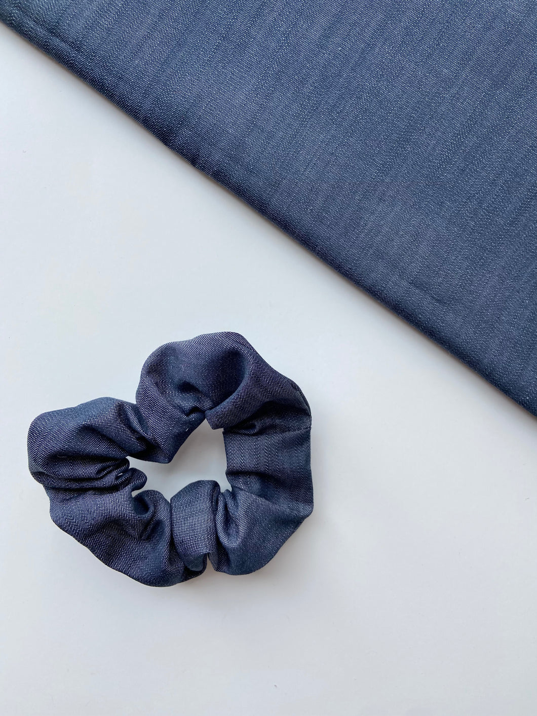 Dark Denim Scrunchie