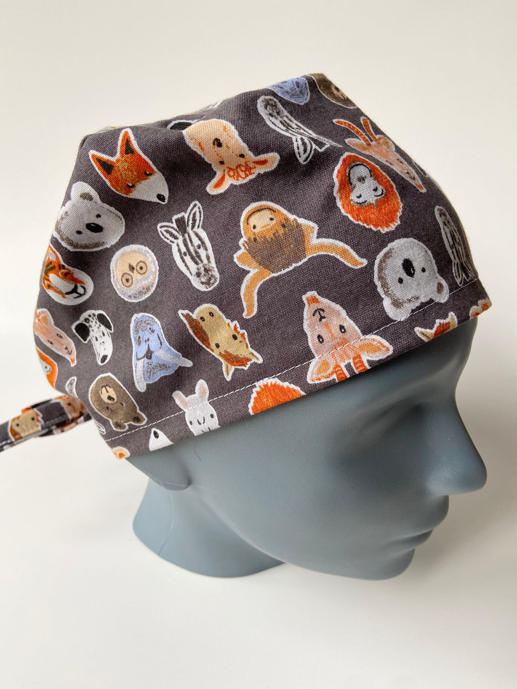 Animals Scrub Cap