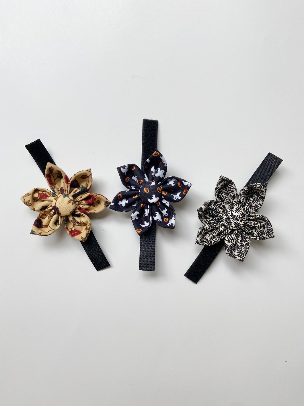 Fall Pet Collar Flower