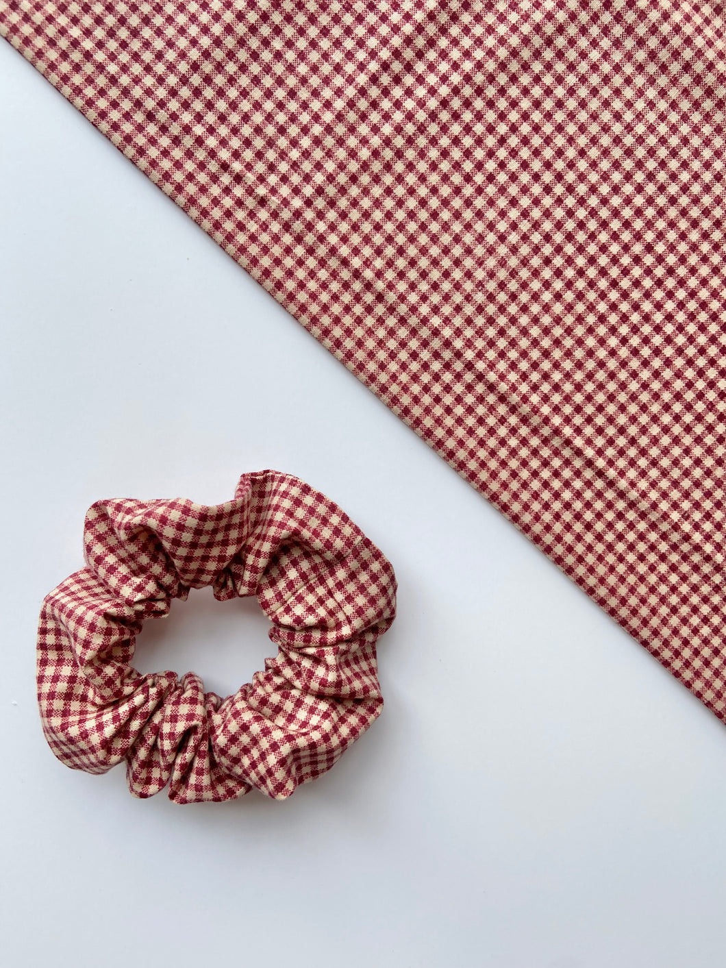 Farmer Plaid Scrunchie