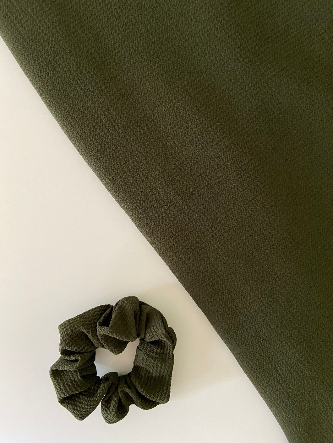 Pine Textured Scrunchie