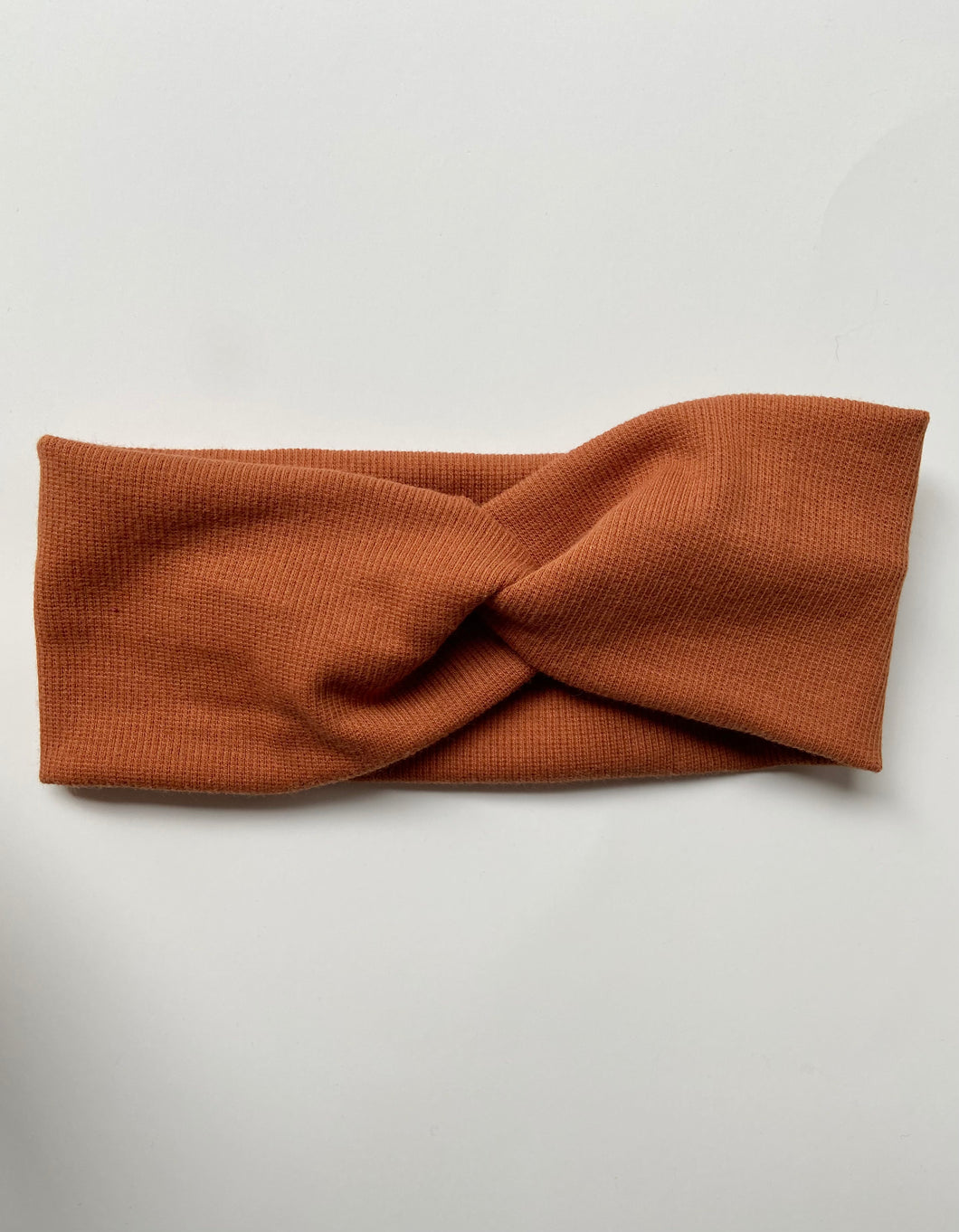 Burnt Orange Thicker Twist Headband