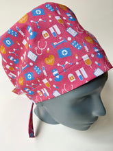 Load image into Gallery viewer, Hero Pink Large Scrub Cap

