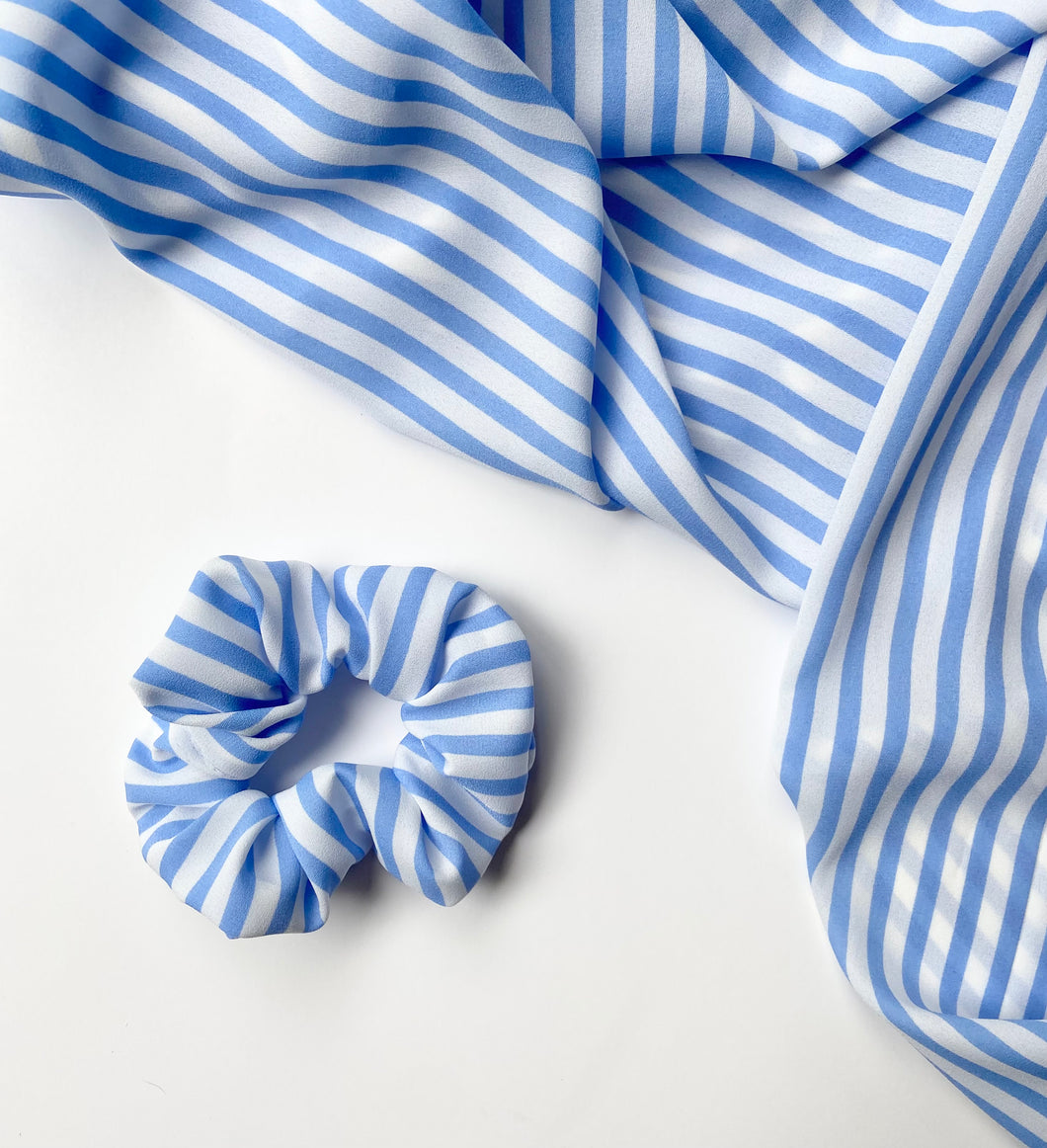 Sailor Chiffon Scrunchie