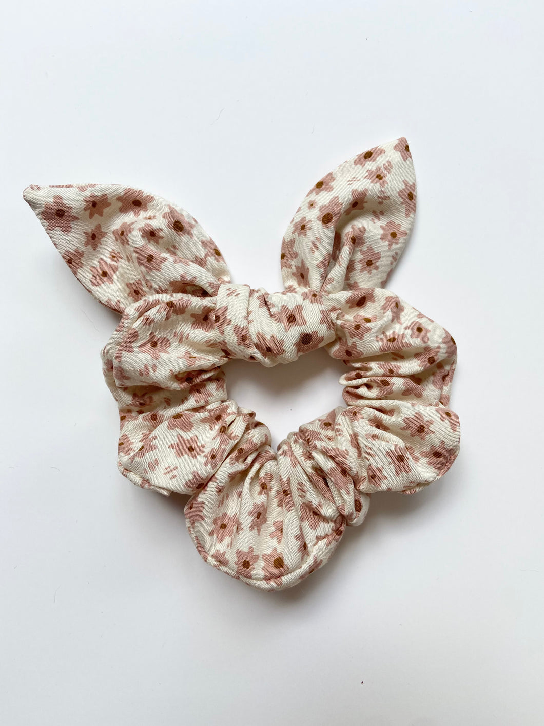 Fall Floral Scrunchie with Bow