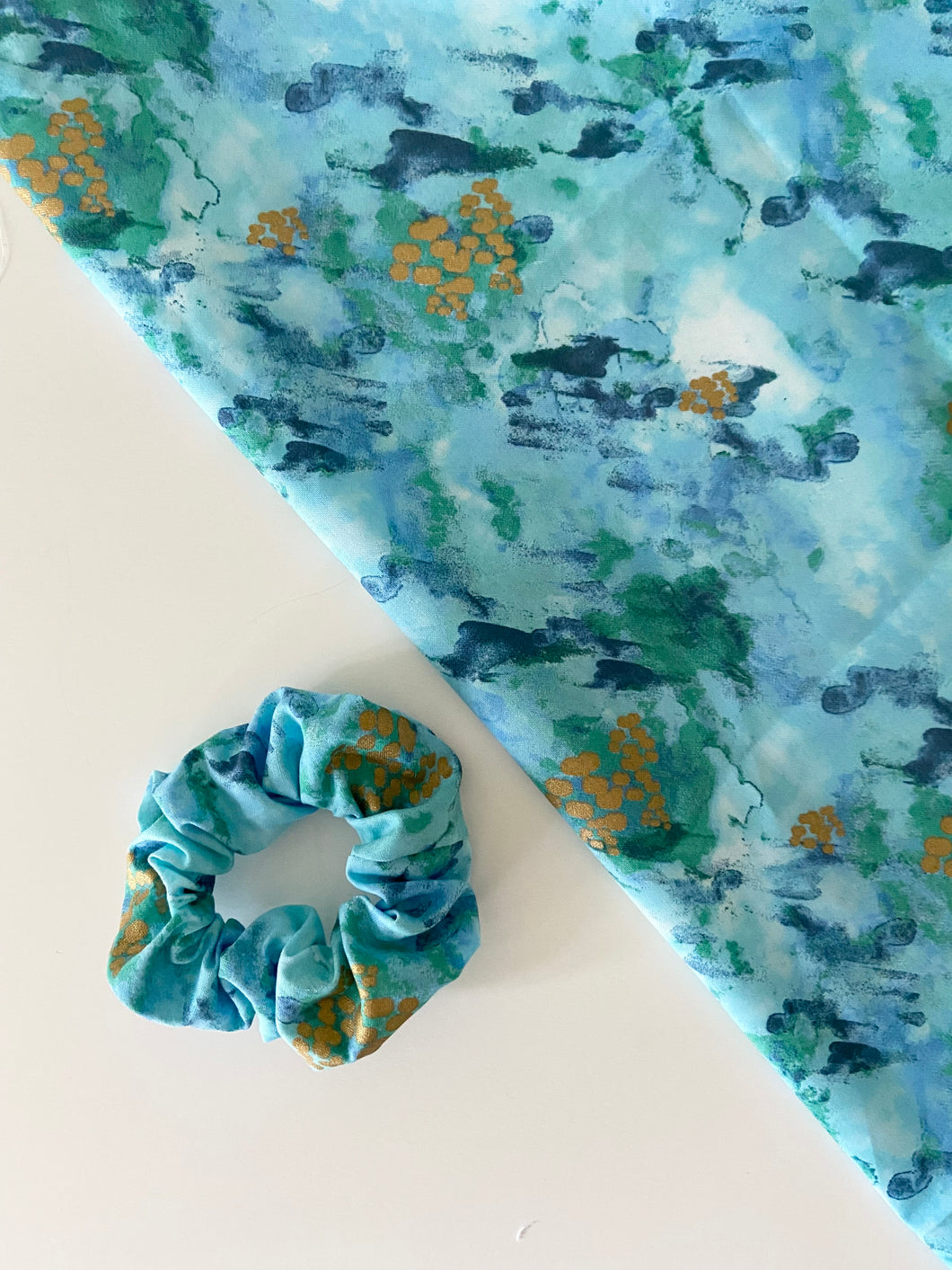 Moody Blue Scrunchie