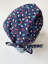Load image into Gallery viewer, Christmas Lights Scrub Cap
