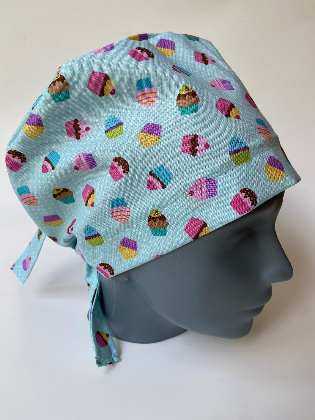 Cupcakes Large Scrub Cap