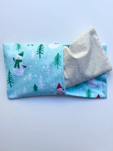 Load image into Gallery viewer, Winter Friends Flannel Small Therapy Bag
