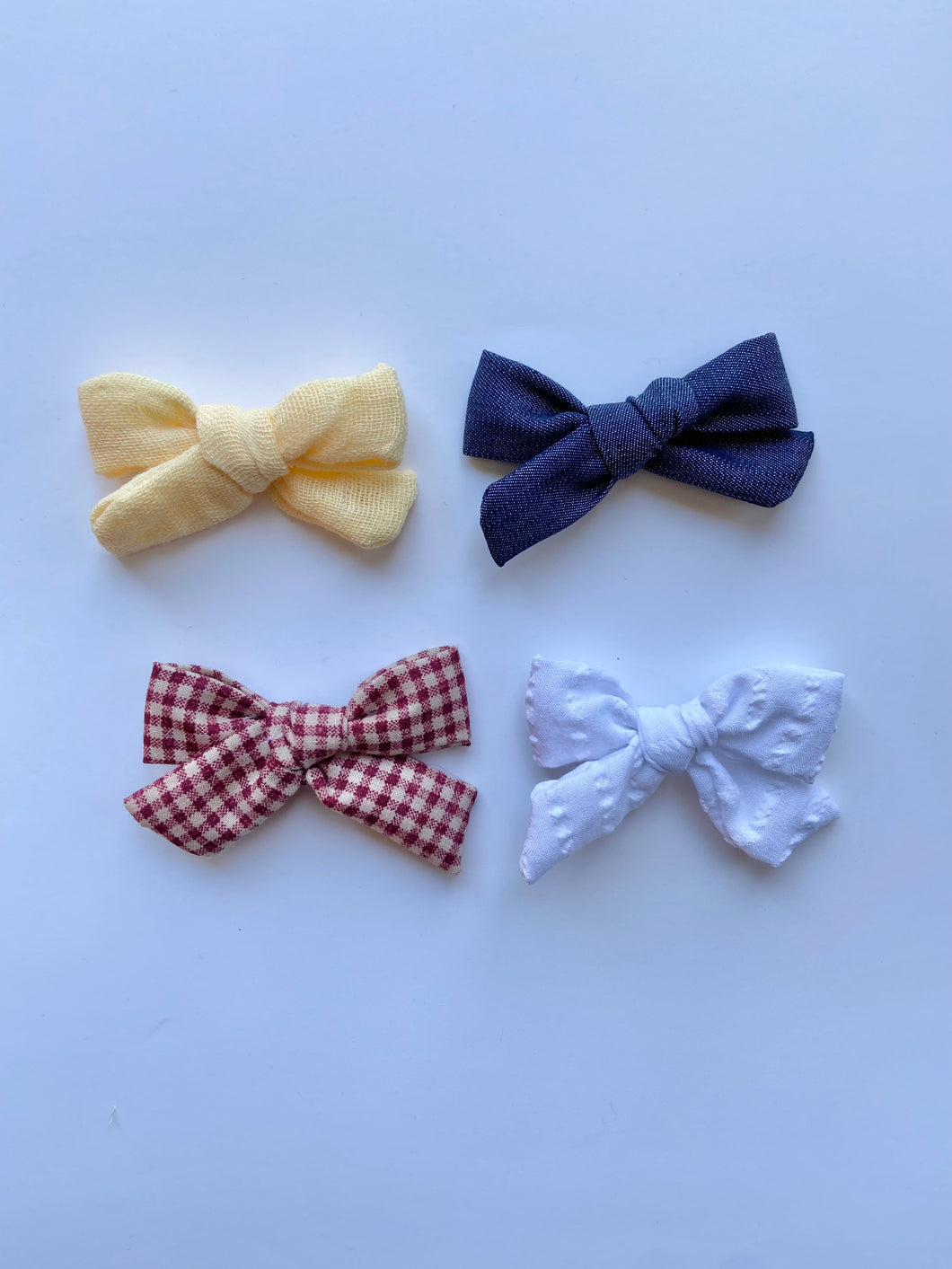 Farmer Hair Bow Set