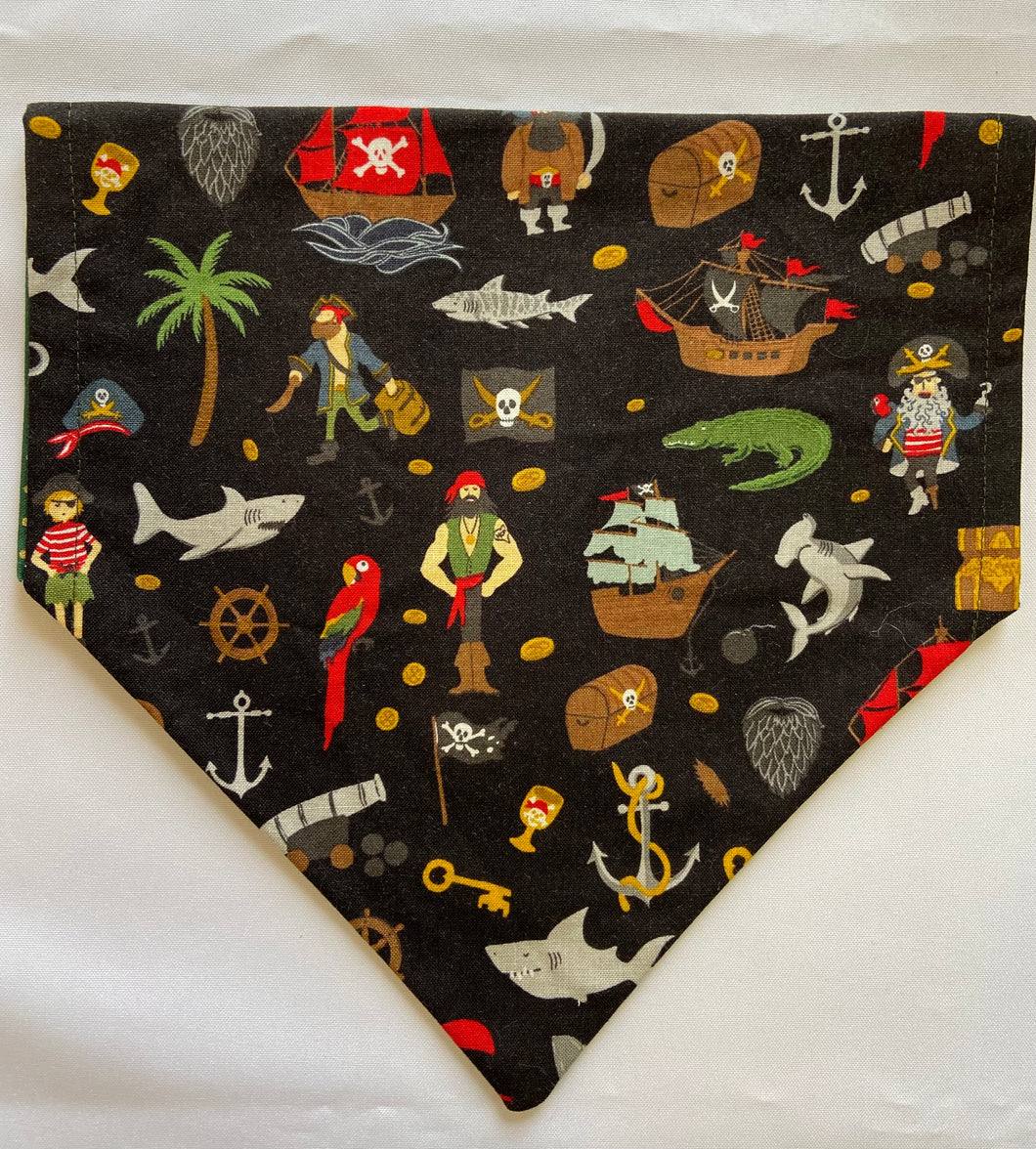 Pirate Pet Bandana Medium