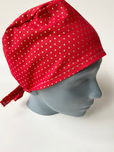 Load image into Gallery viewer, Christmas Red Scrub Cap
