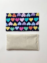 Load image into Gallery viewer, Flannel Hearts Small Therapy Bag
