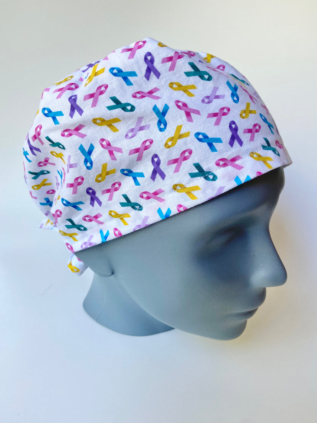 Cancer Awareness Ribbons Scrub Cap