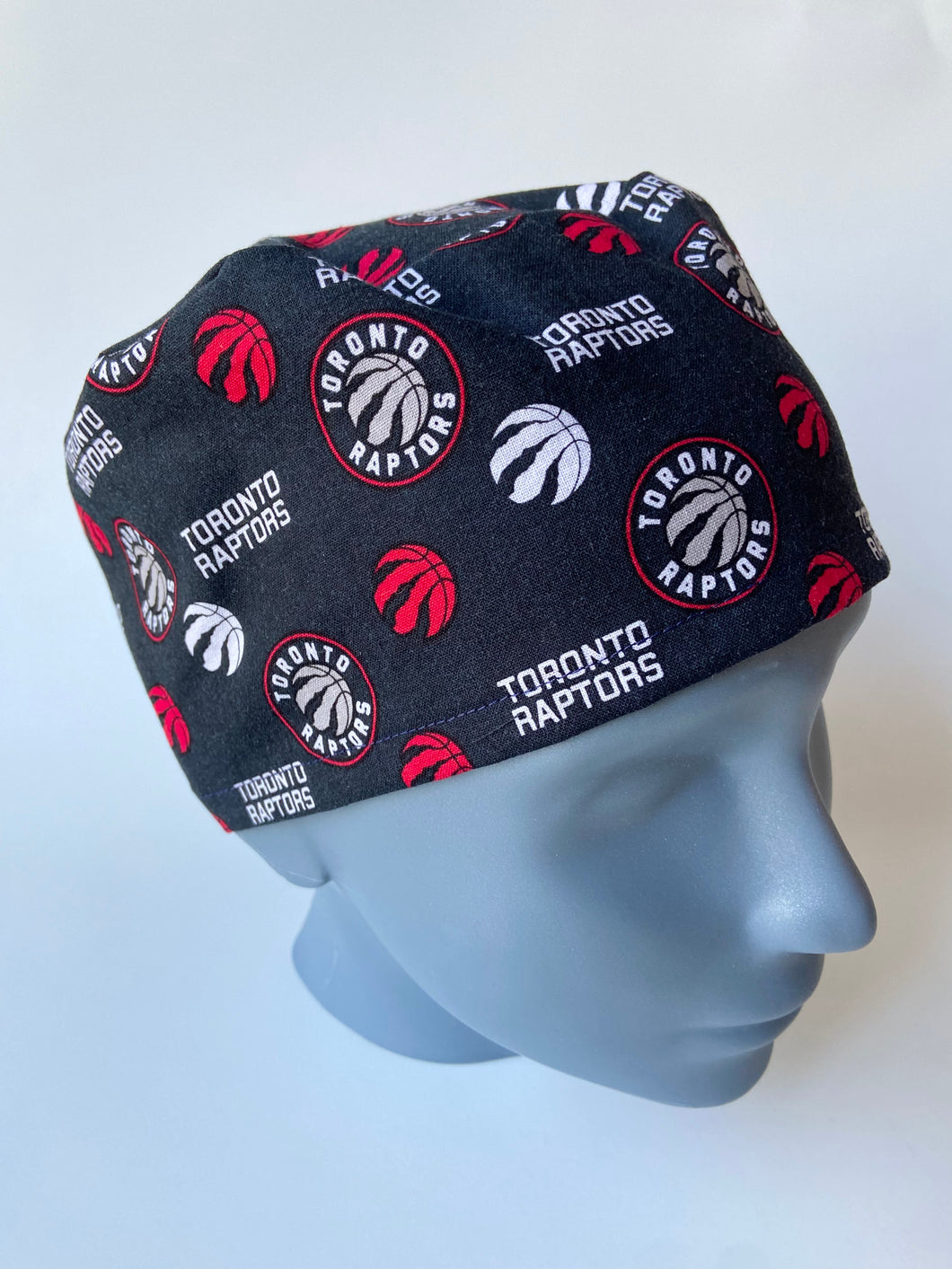 Black Toronto Raptors Scrub Cap