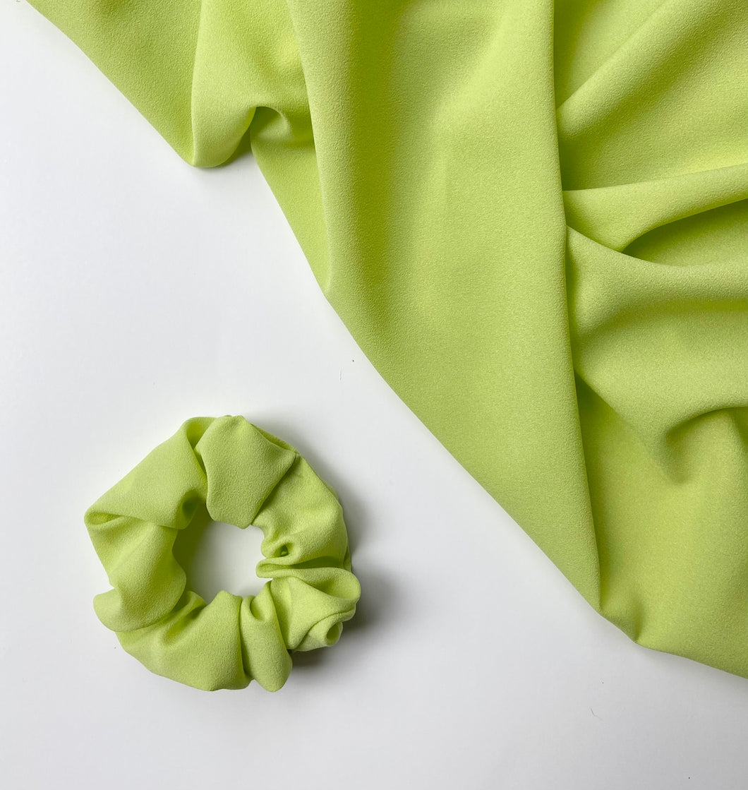 Electric Green Scrunchie