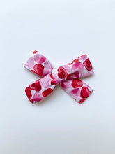 Load image into Gallery viewer, Hearts Classic Hair Bow
